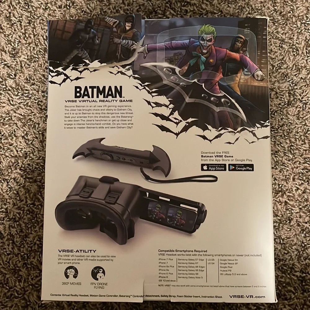 VRSE Batman Virtual Reality Gaming Set